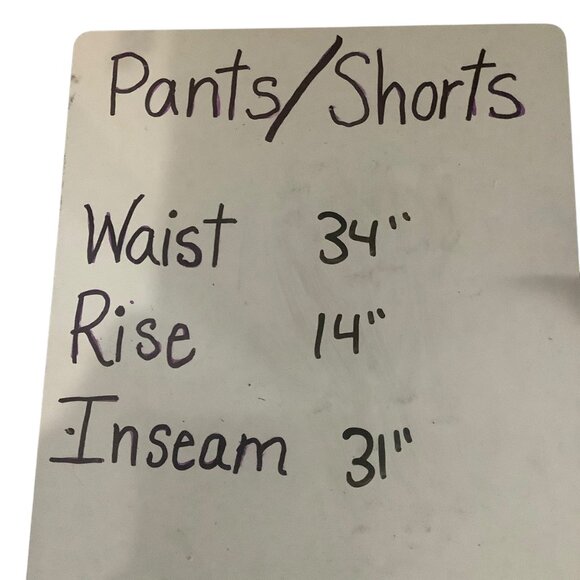 Public Rec Men Black Stretch Nylon Blend Pants Size 36/32 READ DESCRIPTION - Picture 7 of 8